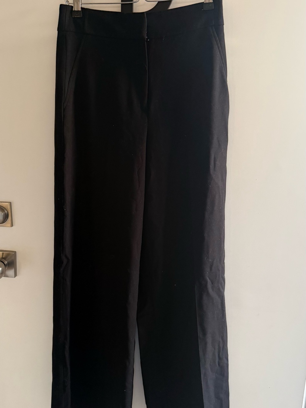Classic Black Wide-Leg Trousers